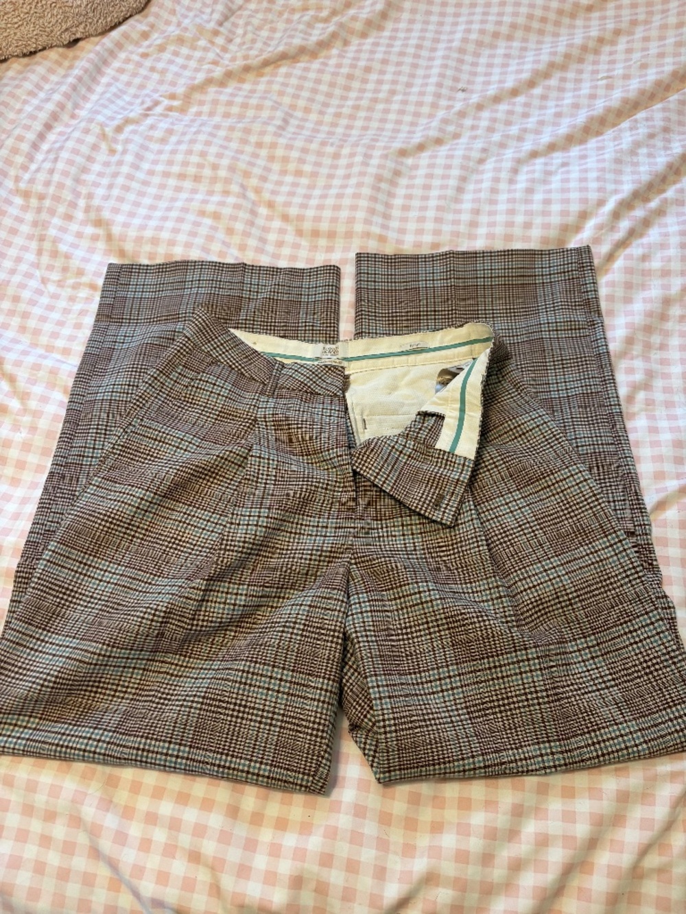 Wool SCOTCH and SODA straight legged trousers